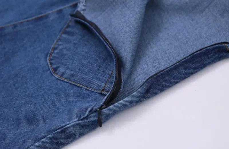 Детский джинсовый комбинезон Детские осенне-весенние комбинезоны-нагрудники