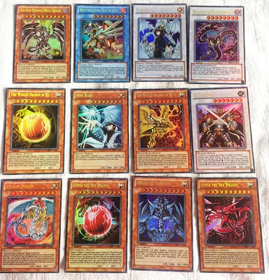 100 шт. Yu Gi Oh японское аниме разных английских карт крыло дракон гигантский солдат