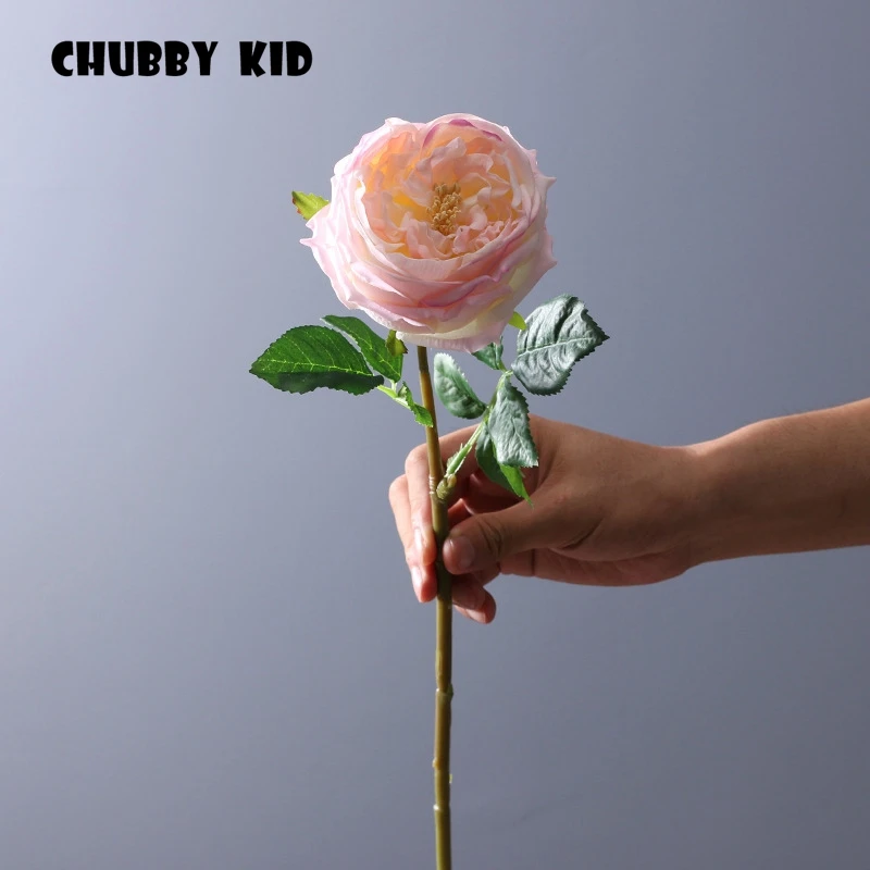 12 шт./лот! Фетровая увлажняющая Роза Остина искусственная свадебная декоративная