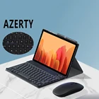 AZERTY клавиатура для Samsung Galaxy Tab S7 S6 Lite S5E S4 чехол клавиатура AZERTY Французская клавиатура для Tab A7 10,4 A 10,1 2019 10,5
