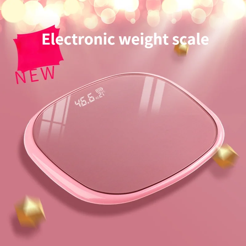 

Anti-impact round edge bluetooth weight scale weight loss smart electronic scale charging weight scale home