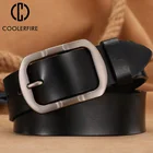 Мужской ремень из натуральной коровьей кожи, дизайнерский ремень из натуральной воловьей кожи с металлической пряжкой, высокое качество, AHQ2112