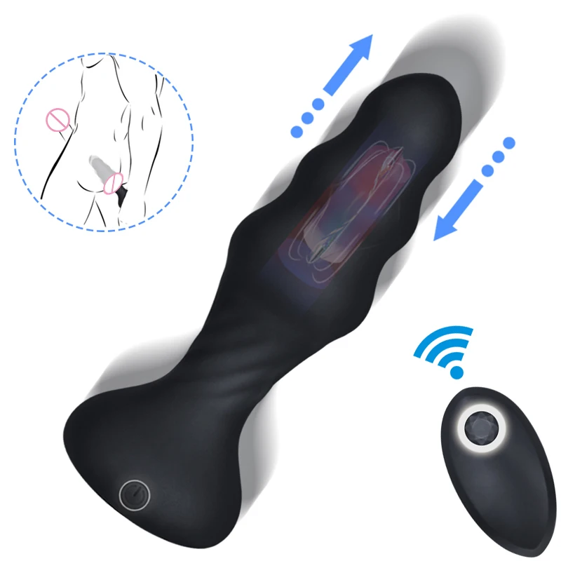 Анальная пробка Вибраторы для мужчин массажер простаты Мастурбаторы женщин и