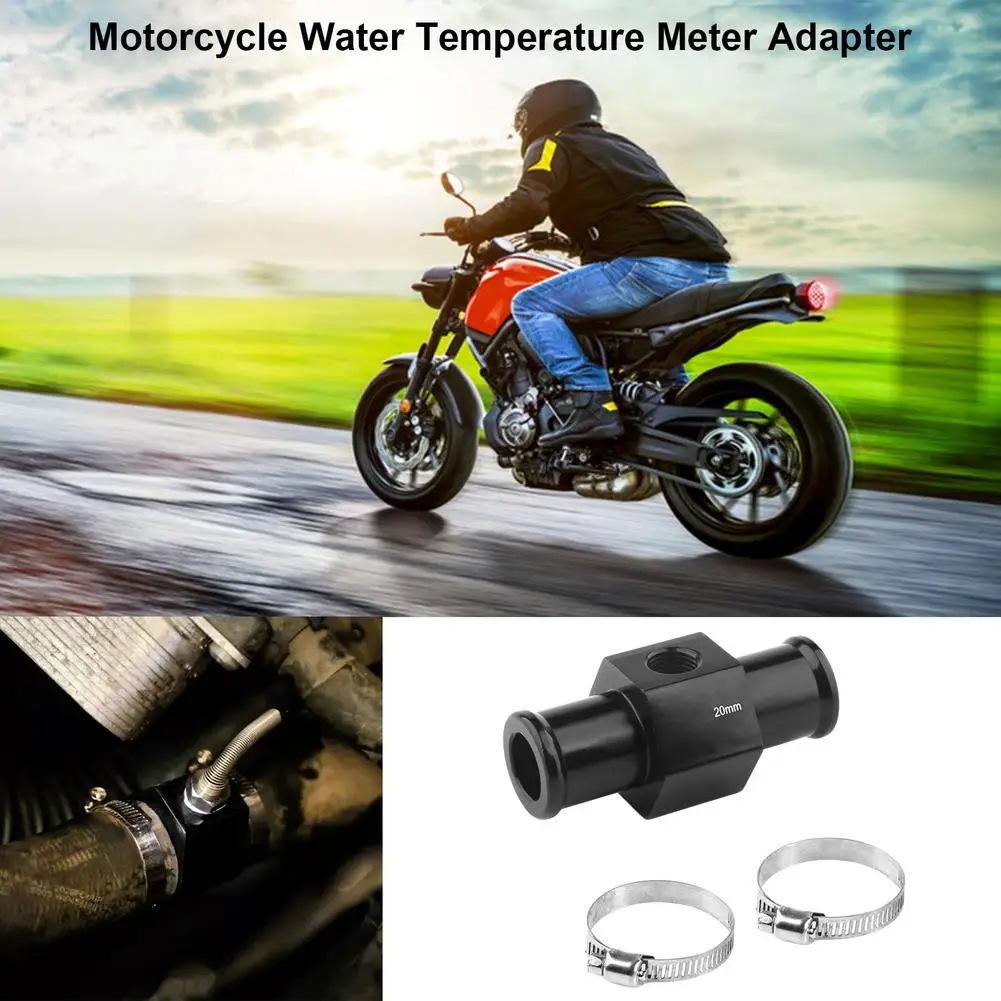 Адаптер датчика температуры для мотоцикла переходник воды шланга с алюминиевым
