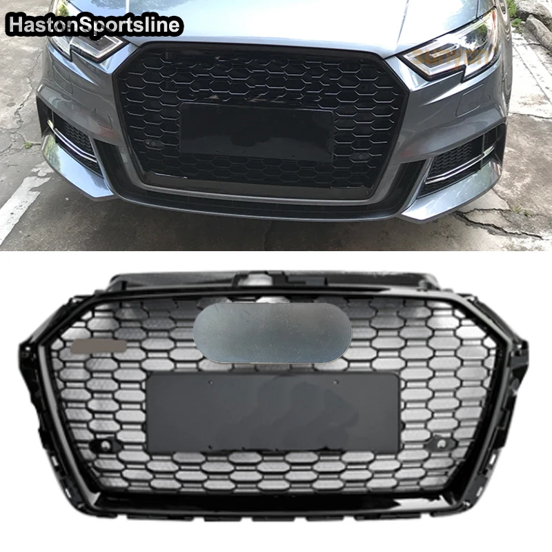 

A3 гоночные решетки, передний бампер, защита двигателя для Audi A3 S3 Sline 8V 2017-2020, автомобильные аксессуары для Quattro Style