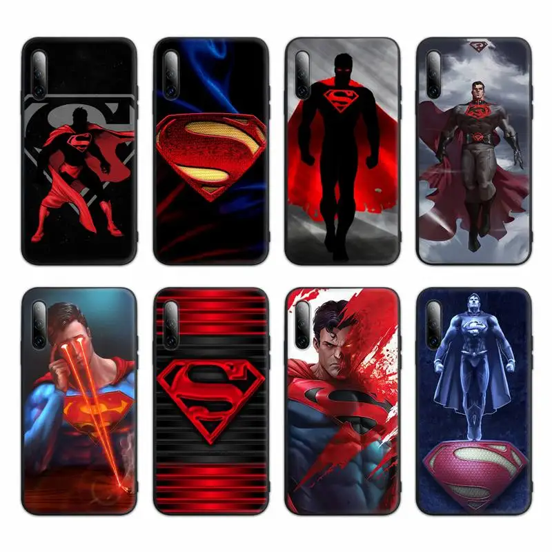 

Superman-S-Avengers-superhero Phone Case For Huawei Y9 Y7 Y5 Y6 Prime 2019 Y9s Mate 30 20 10 Lite 40 Pro Nova 5t Silicone Cover