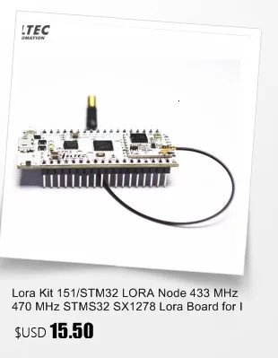 Heltec IOT Lora Беспроводная палка обновление esp32 lora/wifi lora макетная плата с 0,49 дюймовым oled-дисплеем 433HMZ/868 MHZ/915 MHZ