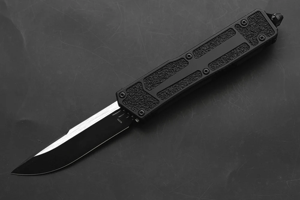 Нож VESPA с лезвием из стали M390 61HRC черного цвета, рукоять из алюминия 7075 для активного отдыха, охоты, кемпинга и выживания, тактический инструмент EDC.