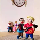 2 очаровательных людейминиатюрыпрекрасный фигуркаСказочный Садовый ГномДекор террариумастатуядомашний декоркукольный дом Декормодельигрушка