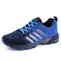 new men blue running breathable outdoor sports shoes lightweight sneakers for women comfortable athletic training footwear