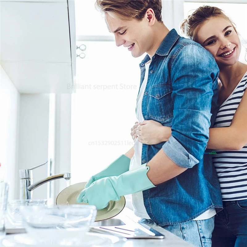 

Магия силикона посудомоечный скребок губка для мытья посуды резиновые скраб перчатки Кухня чистки 1 пара резиновые силиконовые перчатки дл...