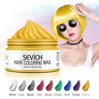 Воск для укладки волос Sevich, временная краска для волос, одноразовая молдинговая краска, одноразовая молдинговая паста, крем-краска, инструменты для укладки волос