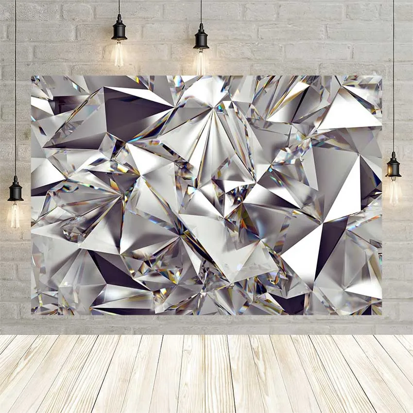 

Avezano Photography Backdrops For Photo Studio Twinkle Glitter Silver Diamond Senior Abstract Background Photophone Photozone