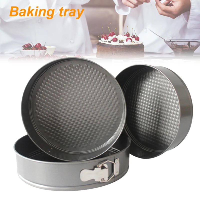 

Non Stick Coated Cake Mold Baking Pan Spring Form Bakeware Tin Tray Tools STTA889