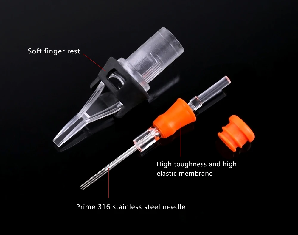 16 шт. SPARKCARTRIDGE иглы татуировки Радуга картридж Magnum и изогнутым направлением работы Magnum#10#12(0,30 мм и 0,35 мм игла) 1205/07/09/11/13M1 или см
