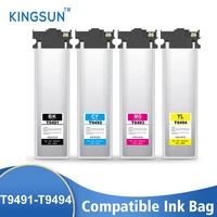t9491 t9492 t9493 t9494 ink cartridge with pigment ink and chip for epson workforce pro wf c5790 c5710 wf c5290 c5210 aisa