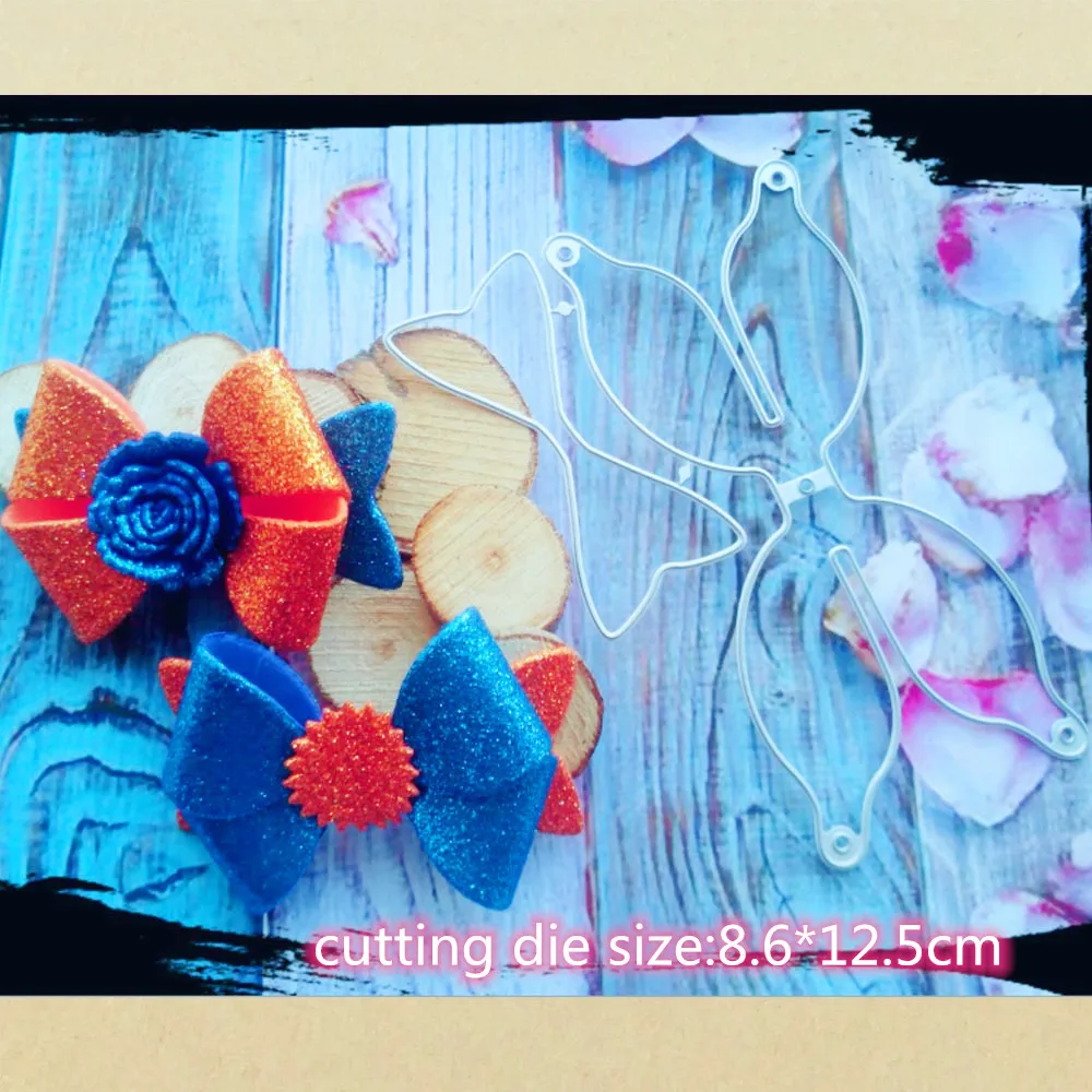 Фотоальбом для скрапбукинга с бантом|Вырубные штампы| |