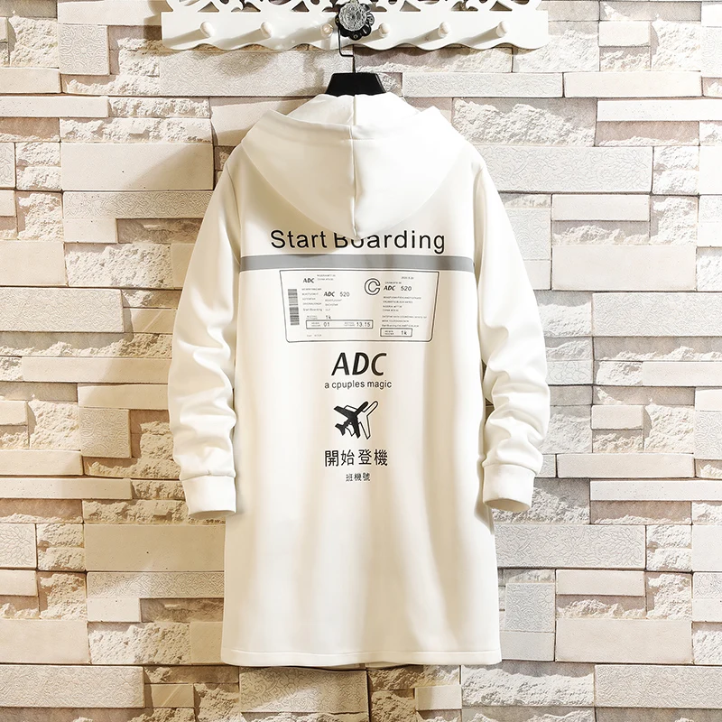 И осенние куртки весна длинный с капюшоном Теплый ветрозащитный ветровка