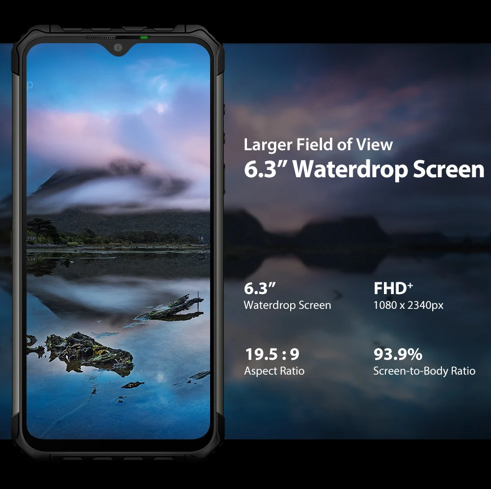 Ulefone Armor 7 IP68 прочный смартфон Android 9,0 NFC Helio P90 Octa Core 6,3 ''8 GB+ 128GB 48MP 4G 5500mAh Мобильный телефон Android