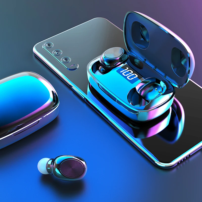 Беспроводные стереонаушники вкладыши Bluetooth 5 0 беспроводные наушники с