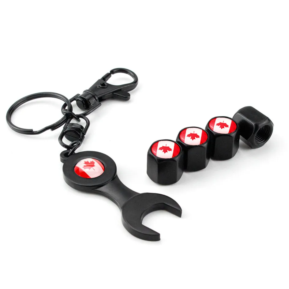 Ключ-брелок + 4 шт. для Citroen C3 C4 C5 Berlingo C-Elysee противоугонные и пылезащитные колпачки