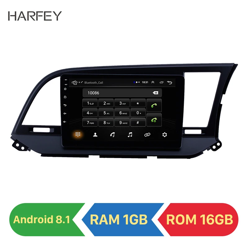 Harfey 2din Android 8 1 9 дюймов 2Din автомобильное радио стерео GPS Navi головное устройство