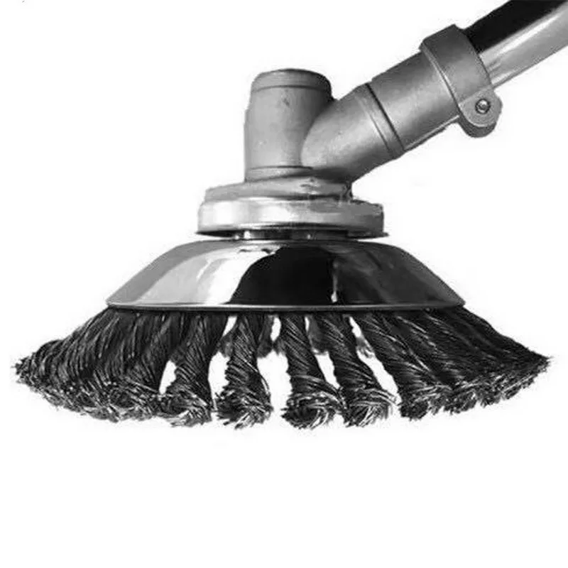 

Multi-size Steel Wire Grass Trimmer Head Rounded Edge Weed Trimmer Head Grass Brush Removal Grass Tray Plate For Lawnmower