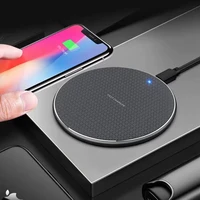 10W Fast Wireless Charger For Samsung Galaxy S10 Note USB Charging Pad for Xiaomi iPhone Pro Max Plus