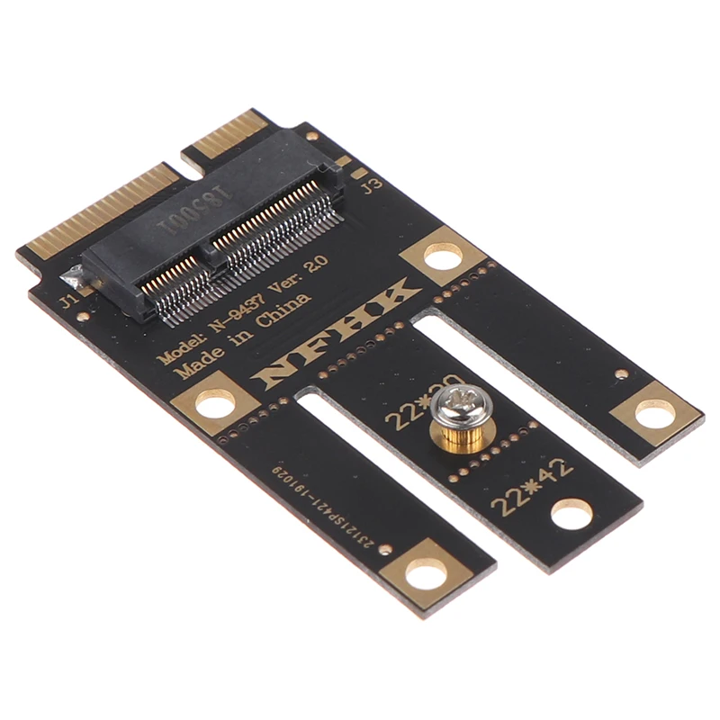 Адаптер M.2 NGFF/mini pci-e (pcie + usb) для беспроводной карты m.2 wifi bluetooth | Автомобили и