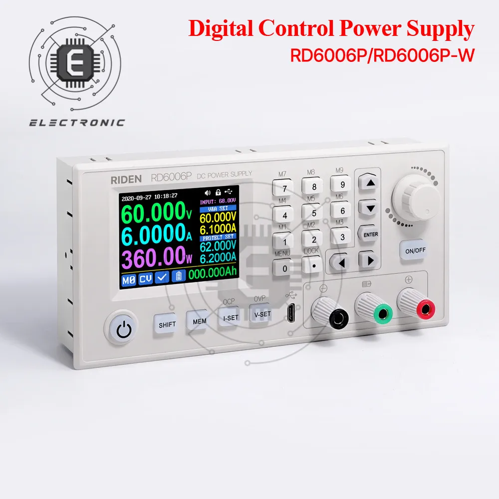 

RD6006P RD6006P-W Constant-Voltage And Constant-Current Direct-Current Power Supply Module Programmable Linear Power Voltmeter