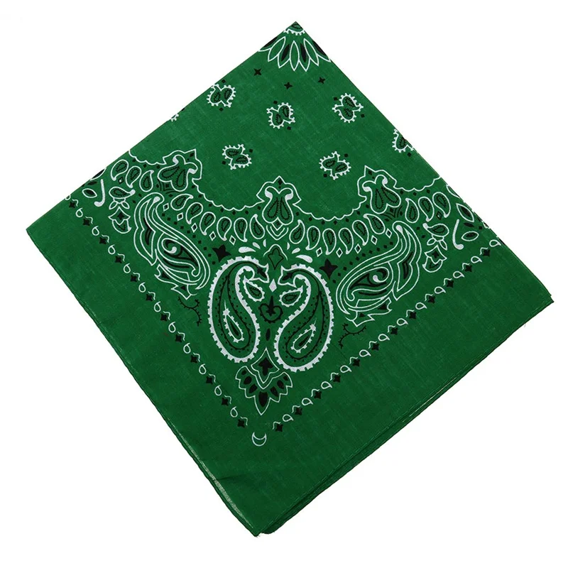 GG Outdoor Cool Activities Riding Collar Cute Women Print Bandana Scarf Square Head Scarf Female Motorcycle Headwear - Color: GG