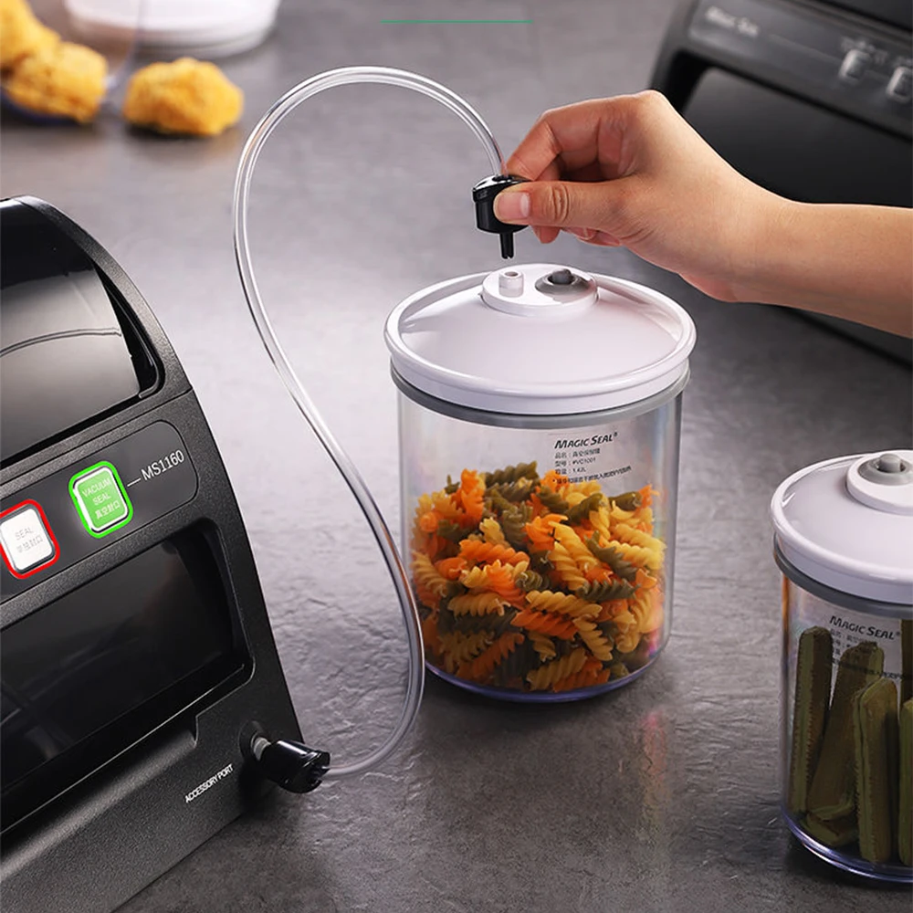 

MS1160 Household Vacuum Sealer Automatic Sealing Machine Dry Wet Powder Oil Food Packaging Machine 220V Vacuum Packer