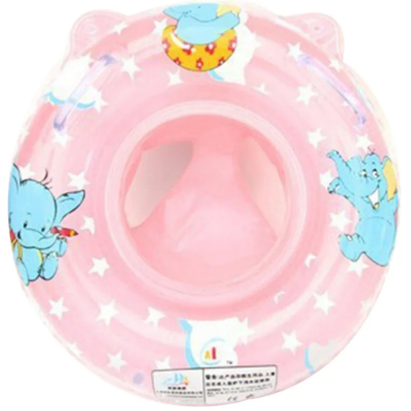 

YD-0-5T Baby Bath Toys Infant Swimming Lifebuoy Inflatable Play Water Cartoon Animals Fun Safe Bathing Toys