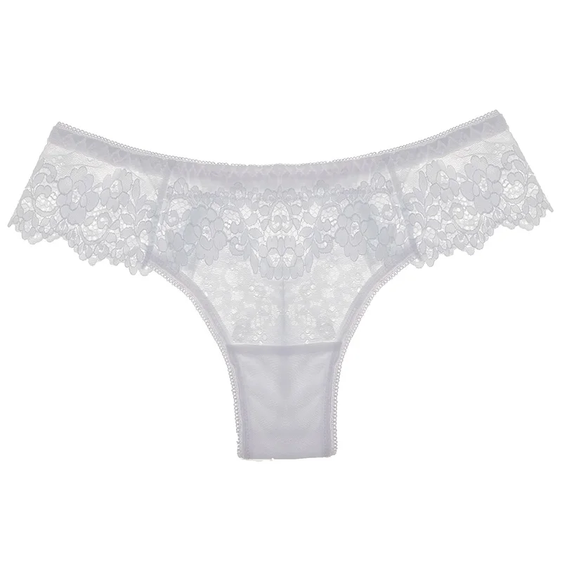 

Sexy Lace Thong Panties Female Underwear for Women Seamless Mini G String Hollow Breathable Low Rise Briefs Brazilian Lingerie