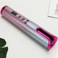 hair curler fast heating rechargeable simple operation adjustable temperature auto hair curler iron for home
