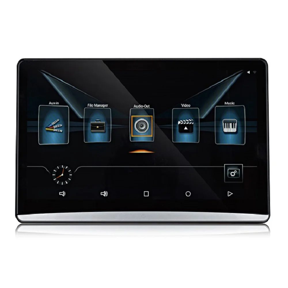 Монитор на подголовник автомобиля 12 5 дюйма Android 9 0 2 + 16 ГБ WIFI/HDMI/USB/TF/BT | Автомобили и