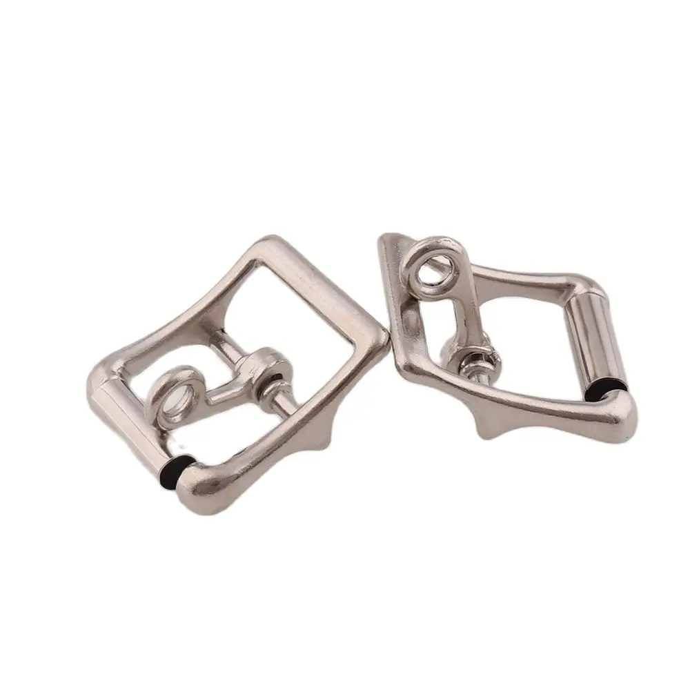 Модный ремень с пряжкой из серебристого цинкового сплава Внутренний 3/4 ''(20