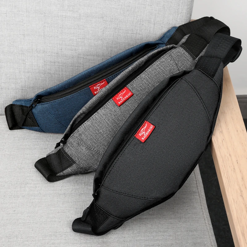 Роскошная брендовая поясная сумка Мужская Оксфорд нагрудная мужская