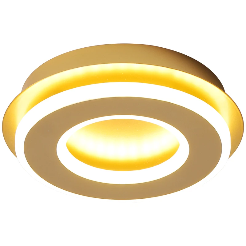 

Golden Attic LED Ceiling Lamp For Corridor stairs Entrance Square indoor Lighting Minimalist Style Lights Kitchen Fixtures