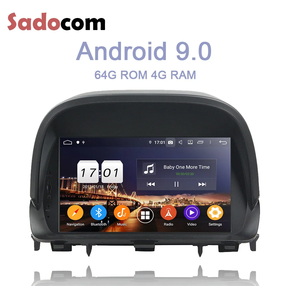 Автомобильный DVD плеер 720P PX6 DSP 2 din Android 10 0 8 ядер 4G + 64 Гб GPS Авторадио BT 5 для Buick Encore