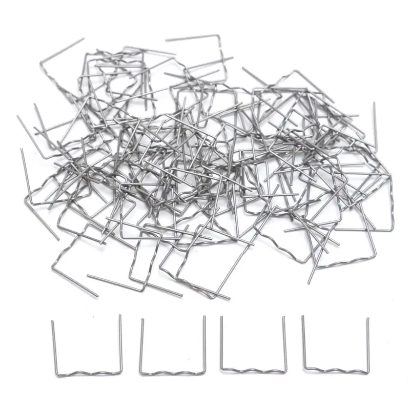 Горячая плоские скобы для степлера фонарь плоский кабель авто RS16 ремонт