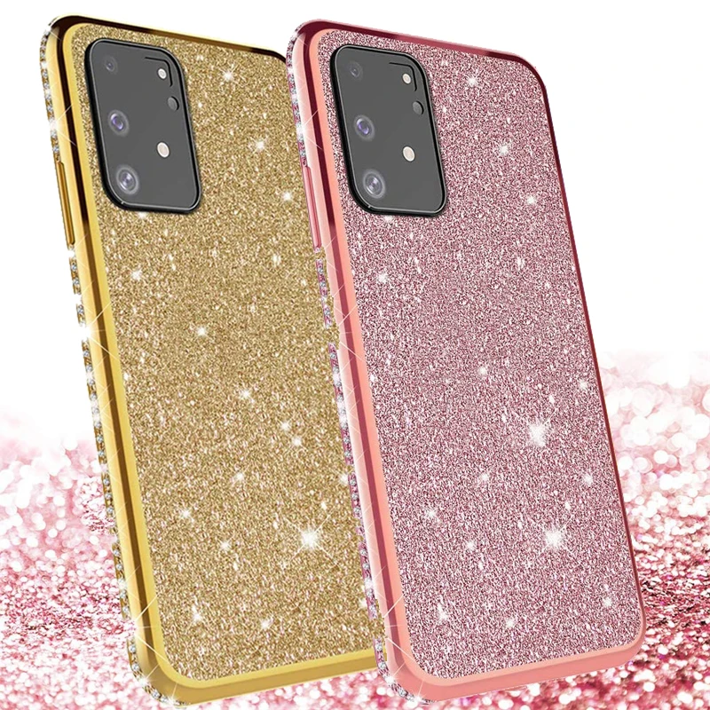 

For Samsung Galaxy A12 A32 A42 A52 A72 S20 FE S21 Ultra Plus A11 A21S A31 A41 A51 A71 A30S A50 Case Glitter Bling Diamond Cover