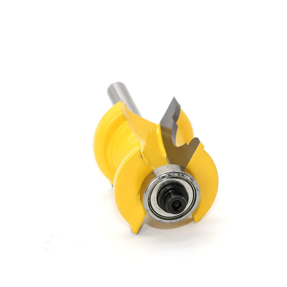 

1Pc 8mm Milling Cutter Face Molding Router Bit Shank Bullnose Bead Column For Woodworking Tools