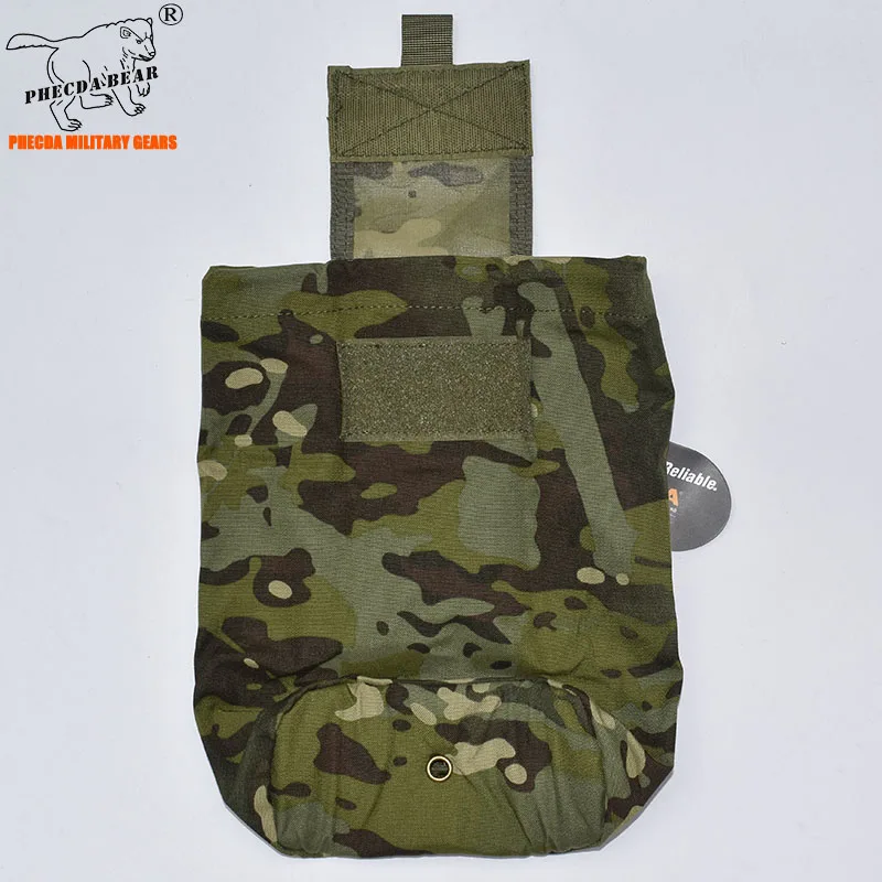 500D Cordura MOLLE мультикам Тропик Тактический Дамский мешок Открытый Охота подсумок
