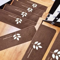 luminous stair mat adhesive free self adhesive stair carpet household stair mat solid wood non slip mute floor mat