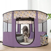 cat pregnancy delivery room folding enclosed tent for cats and dogs universal breeding box cat and dog kennel