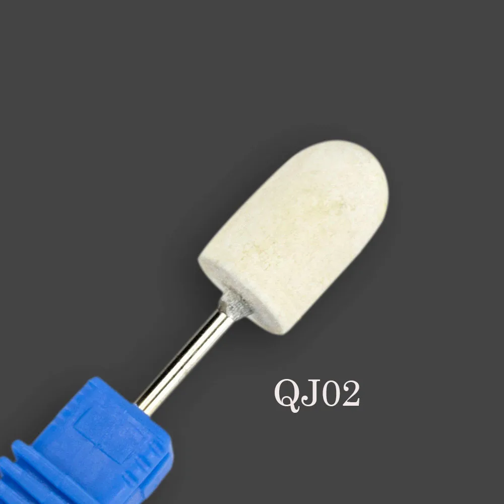 QJ02 1 шт., сверло для дизайна ногтей, щетка 3/32 дюйма, напильники для машины, профессиональная семейная очистка, маникюрные дрели, аксессуары, инструменты для ногтей, SAQJ01-06 - Цвет: QJ02