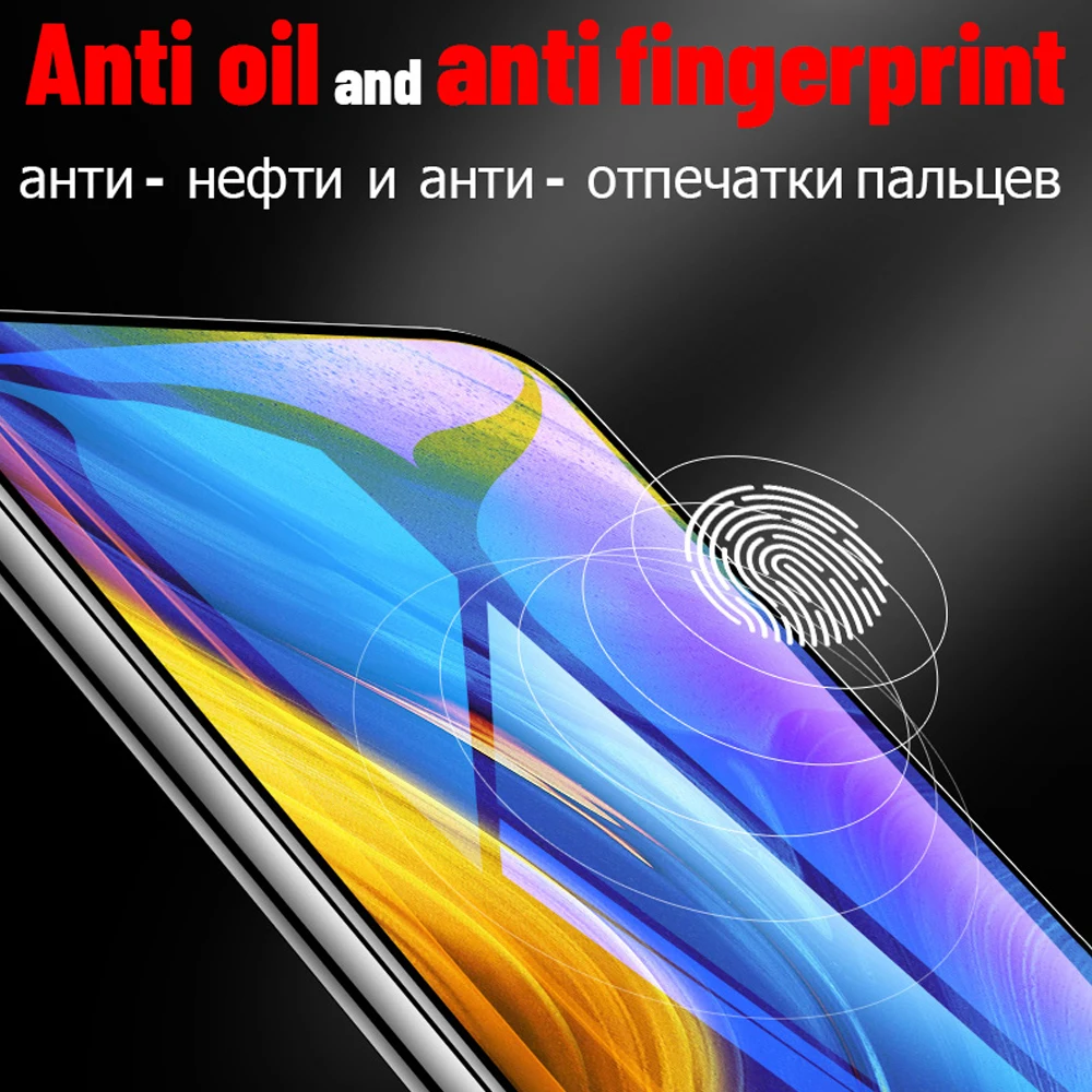 5/3/1 шт. мягкий полное покрытие гидрогель пленка для xiaomi Poco C3 X3 X2 M2 F2 pro Pocophone F1 не