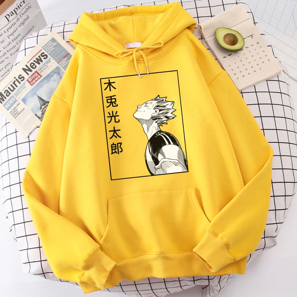 Худи Haikyuu мужское с японским аниме и капюшоном флисовая толстовка карасуно