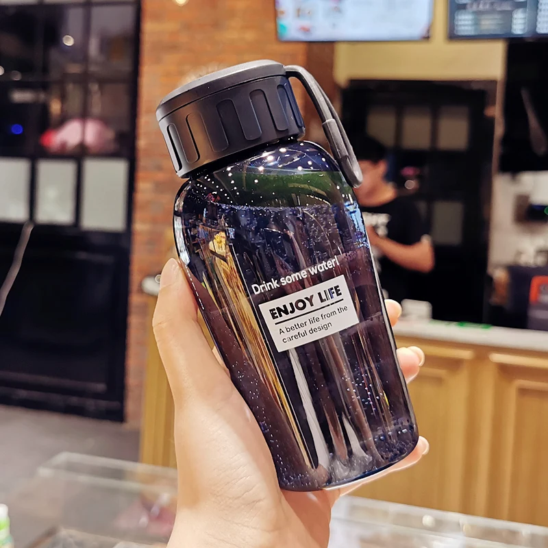 Эстетическая прозрачная термобутылка для воды инфузор портативная бутылка сока